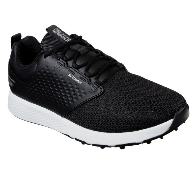 Skechers Go Elite V.4 - Prestige Rf - Mens Golf Shoes Black/White [AU-CF1659]